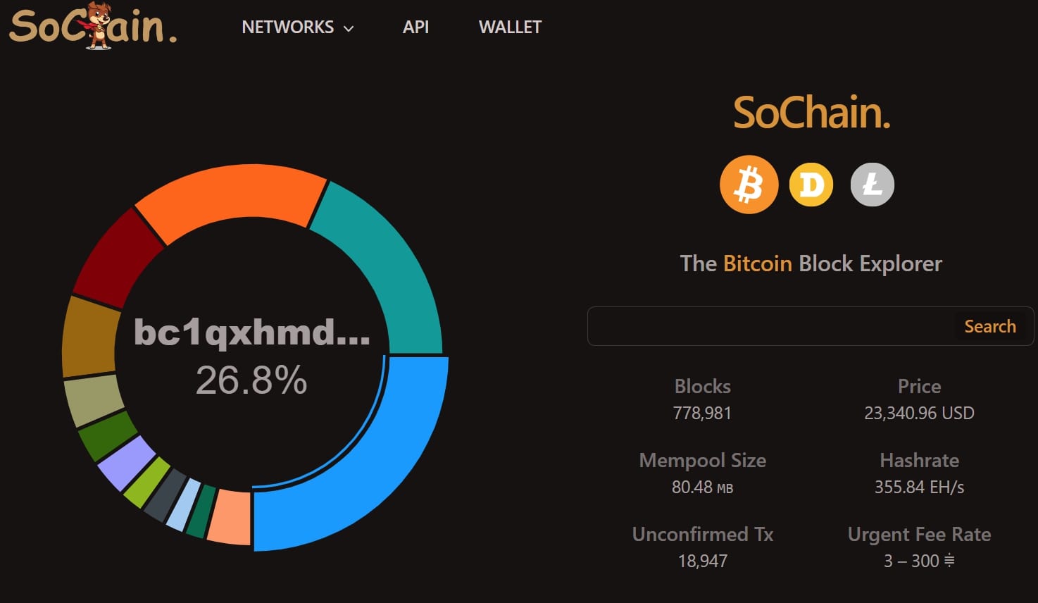 Dogechain SoChain