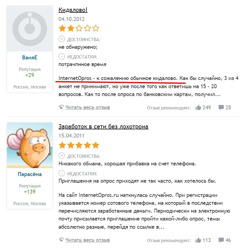 Internetopros.ru отзывы