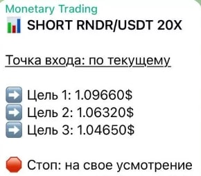 Monetary Trading телеграмм