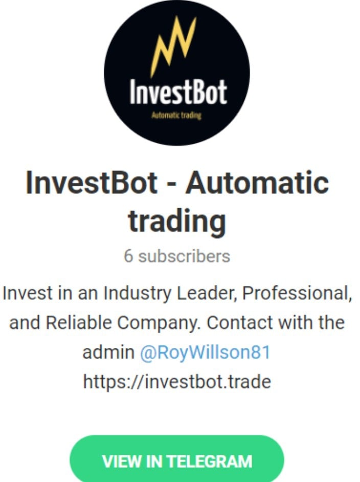 Investbot телеграмм