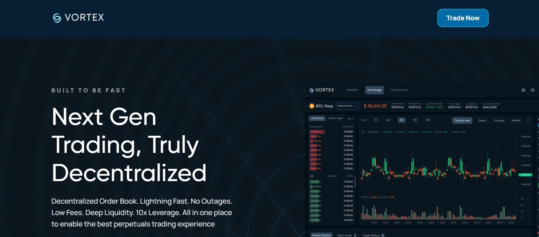 Vortex Protocol.io сайт