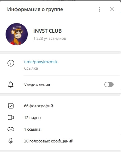 Invst Club Телеграмм