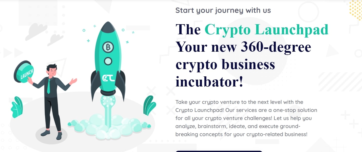 The Crypto Launchpad сайт