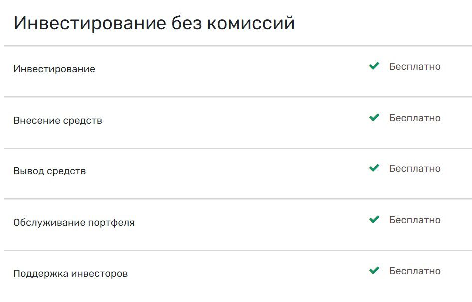 Инвестирование без комиссии Senexa
