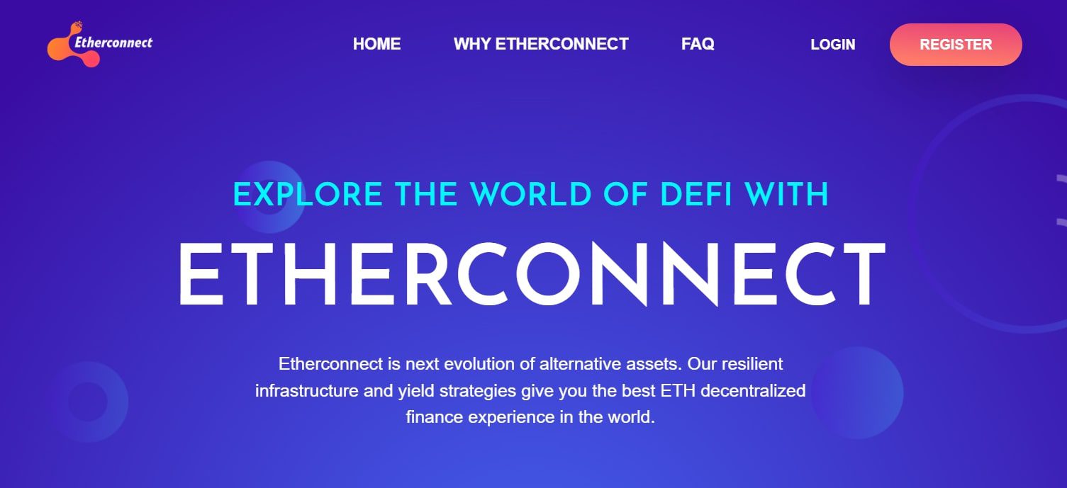 Ether connect сайт