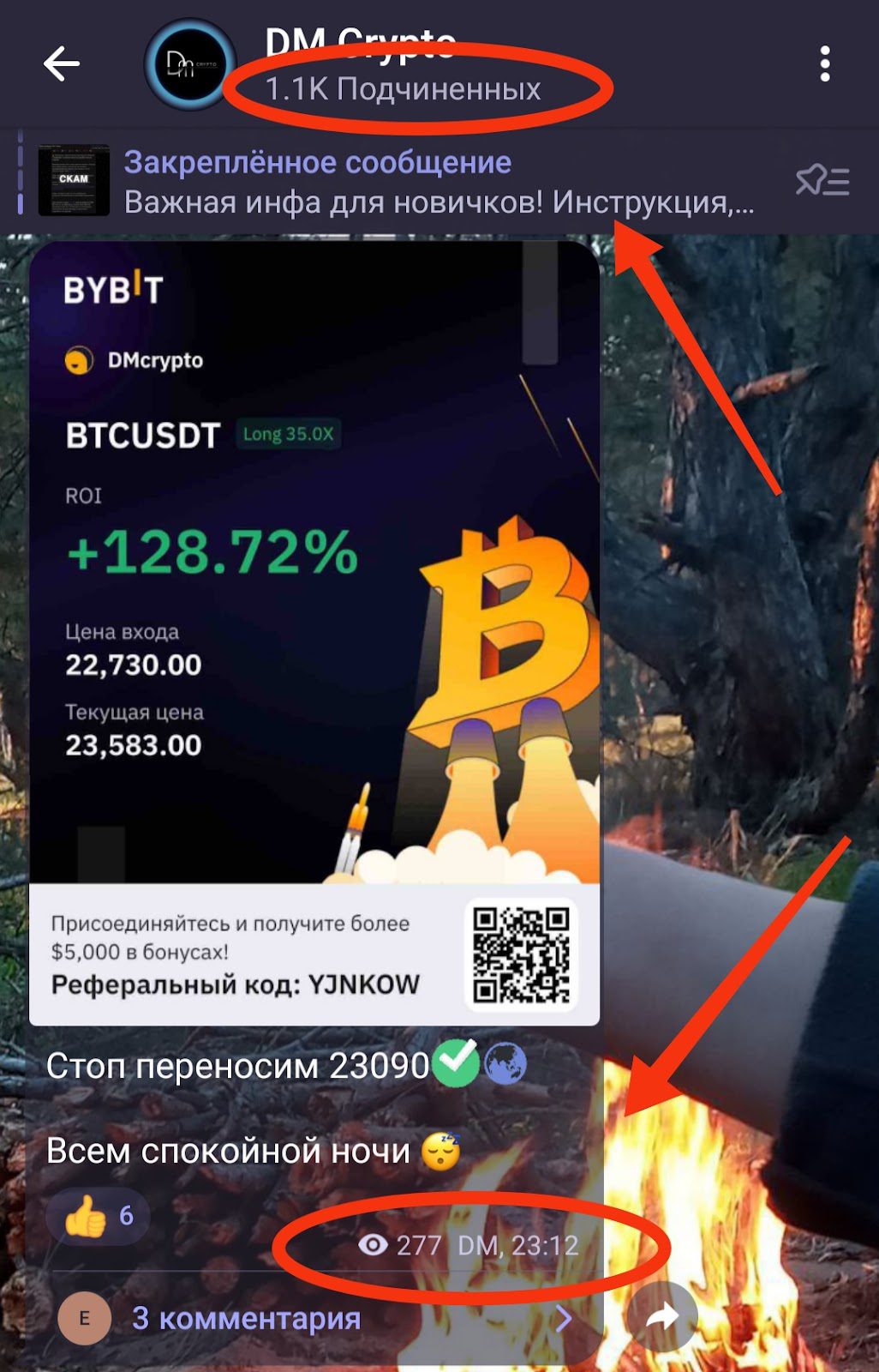 DM Crypto телеграмм