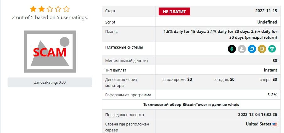 Bitcoin tower online отзывы