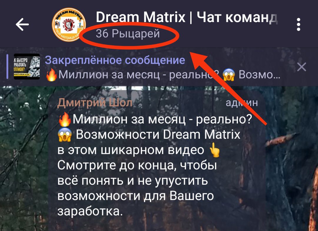 Dreammatrix.site сайт телеграмм