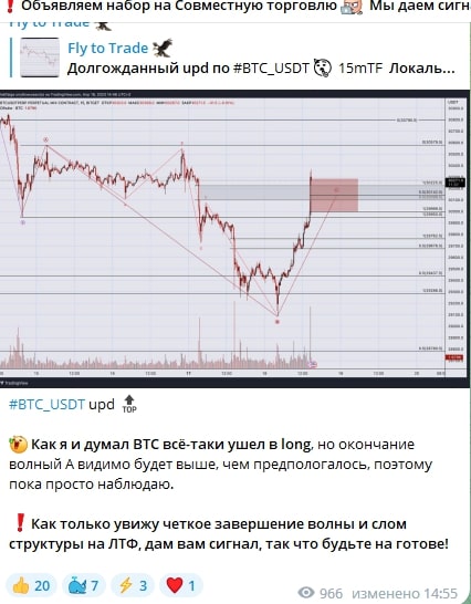 Fly to Trade телеграмм