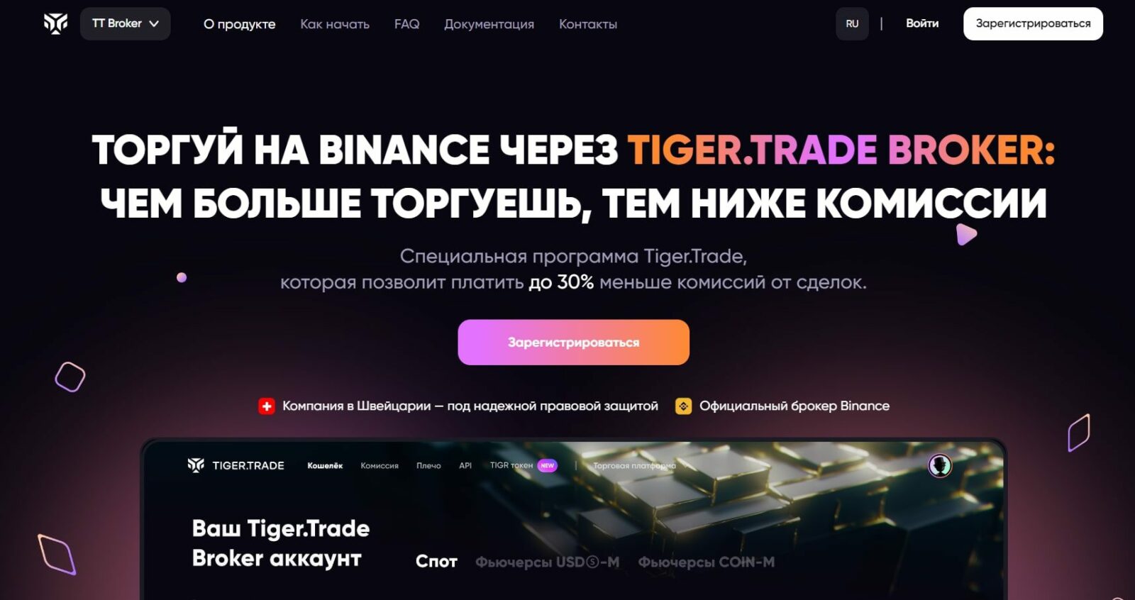 Tiger Trade сайт