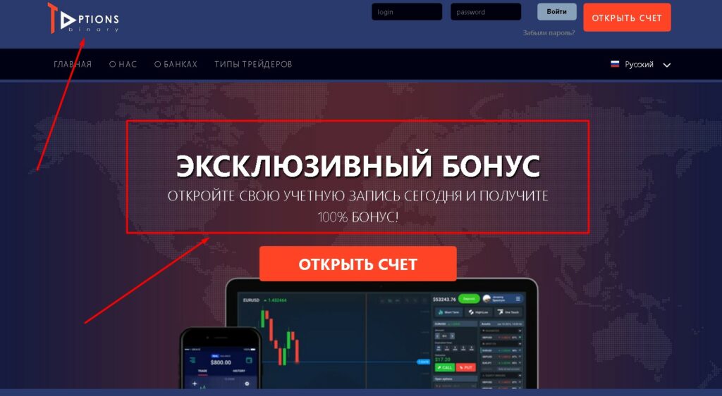 T options com обзор сайта