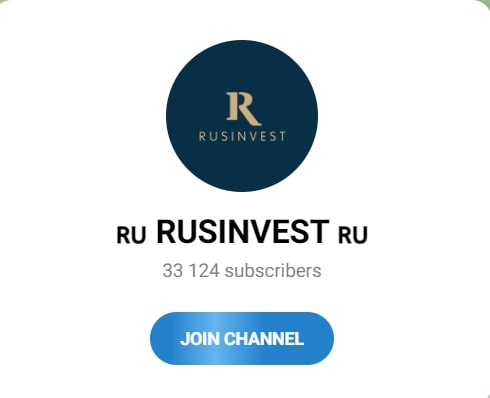 Rusinvest телеграмм