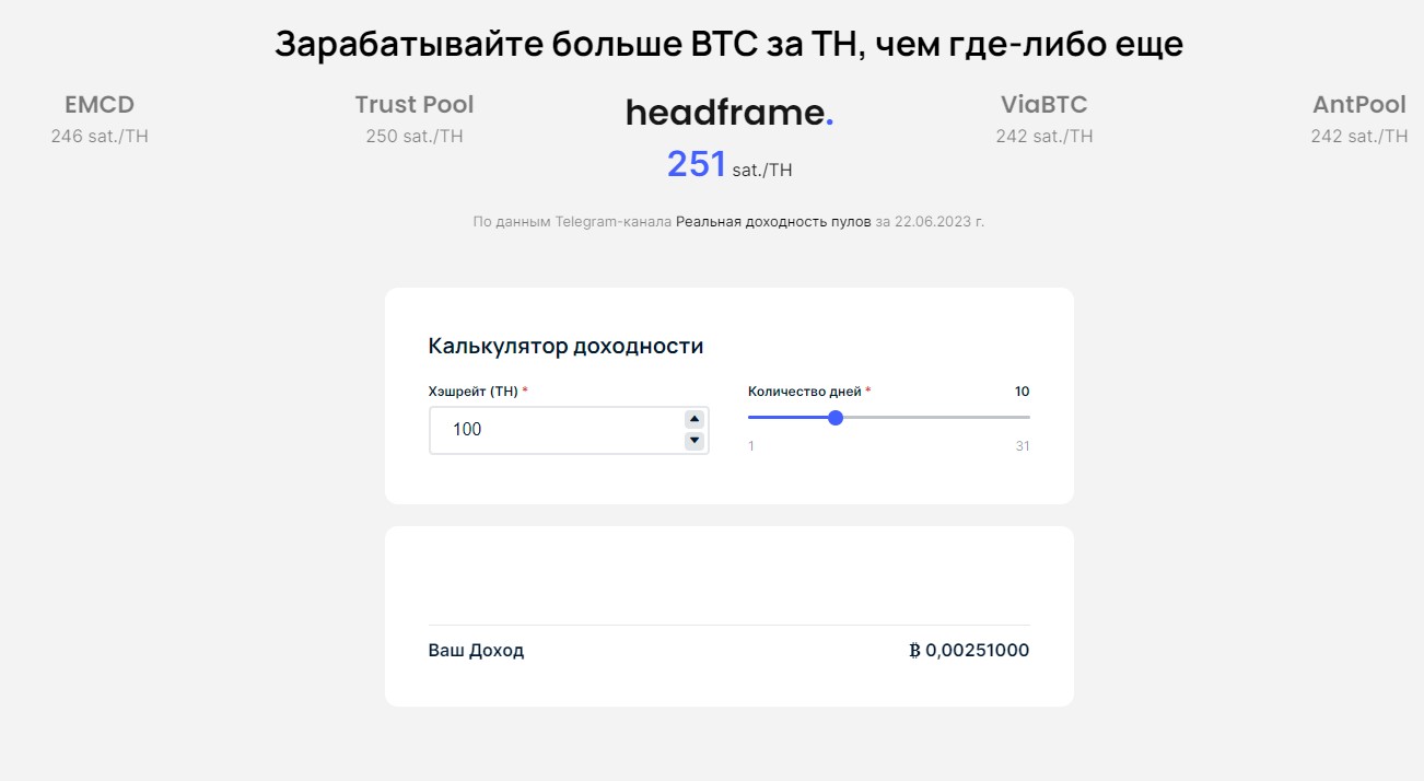 headframe io сайт обзор