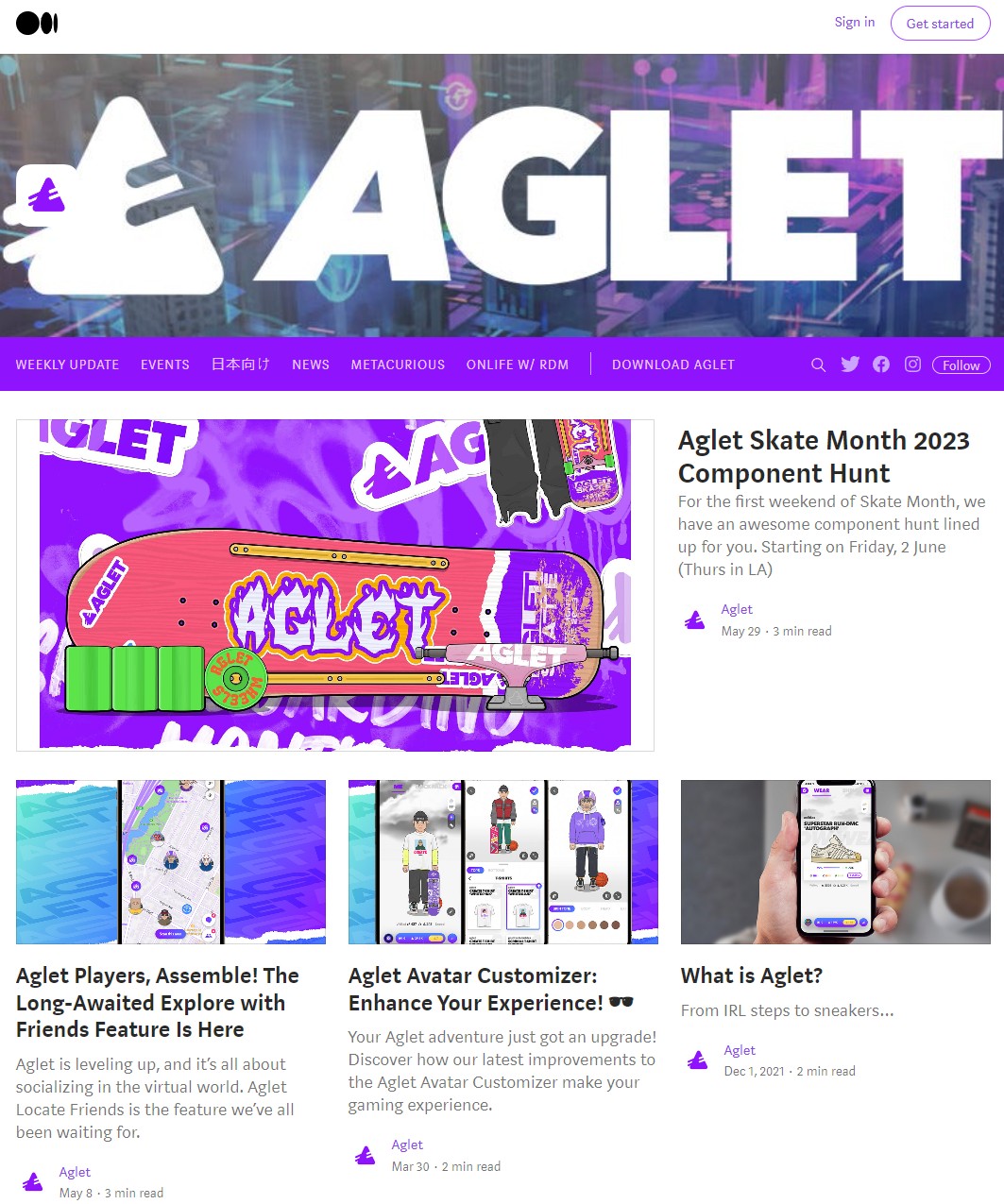 Aglet NFT