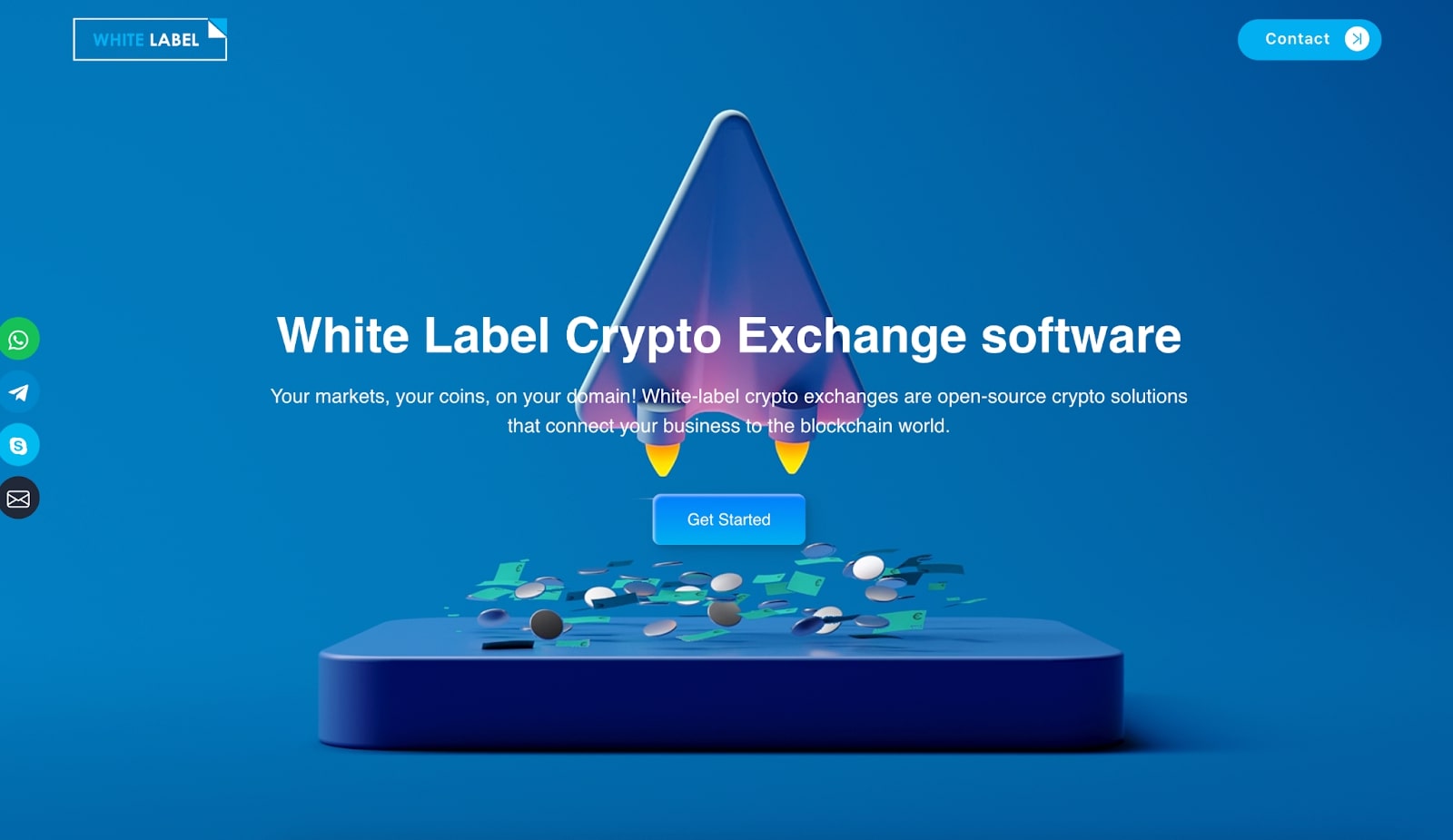 Crypto White Label сайт