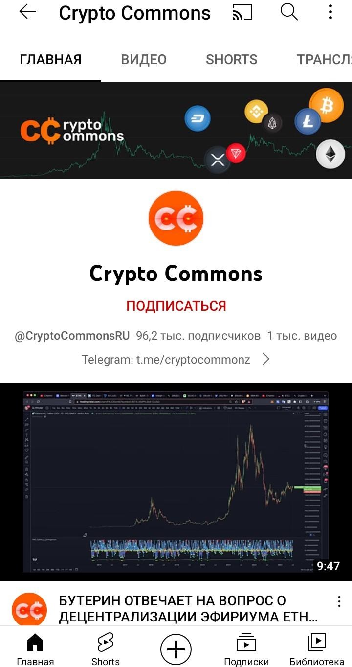 Commons Crypto телеграмм