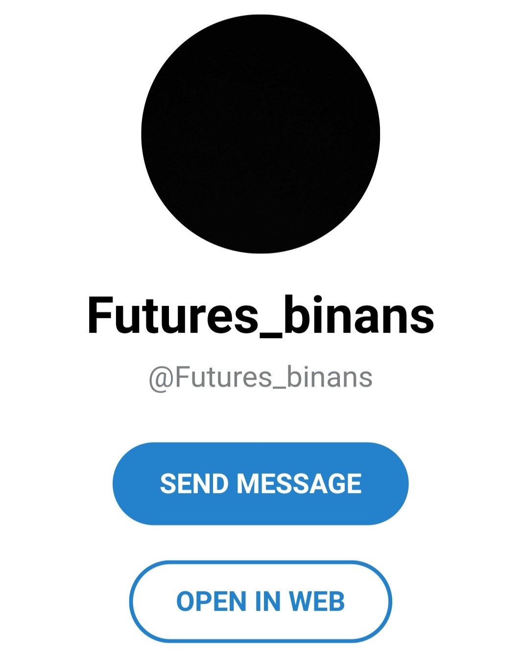 Futures binans телеграм