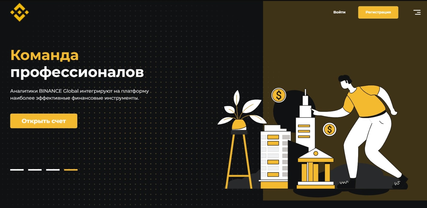 Binance Global сайт