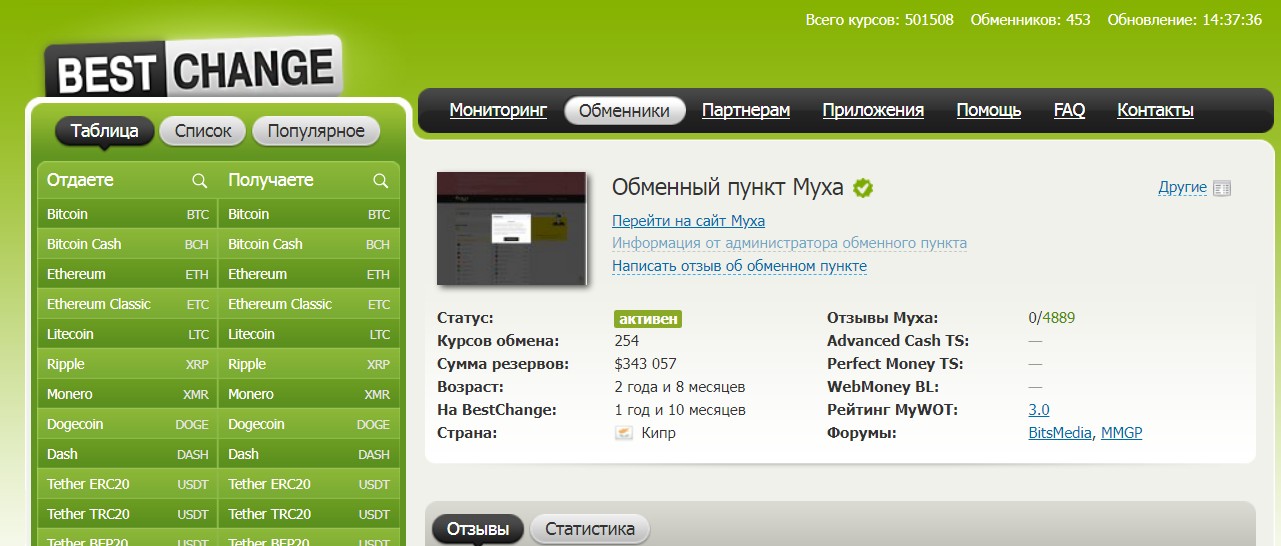 myxa cc обменник