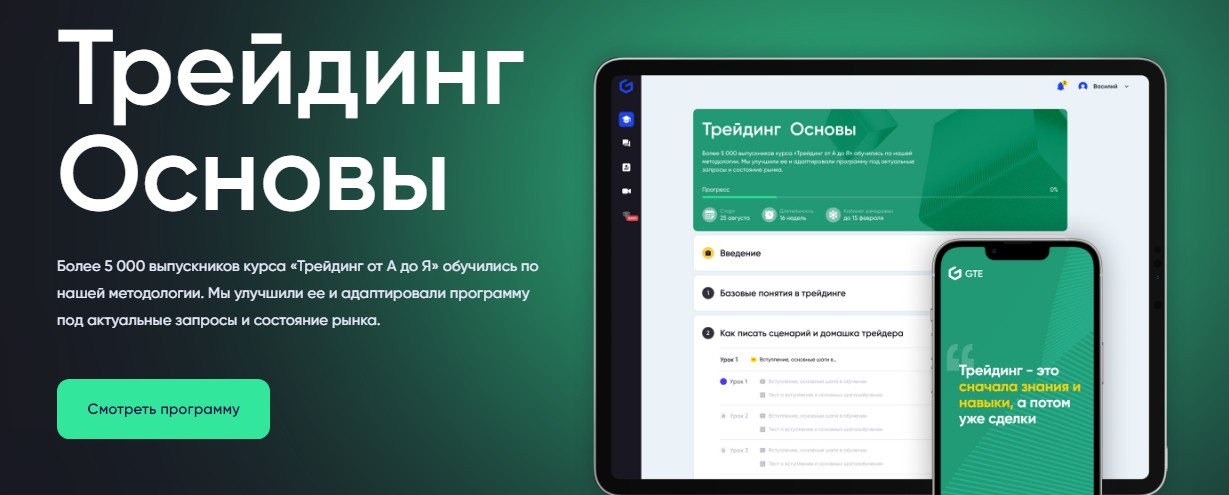 Трейдинг Основы обзор курсов