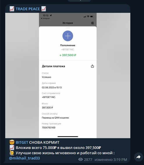 tradepeac3 телеграм обзор