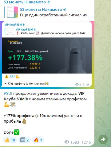 FiftyThreeCoins телеграм канал