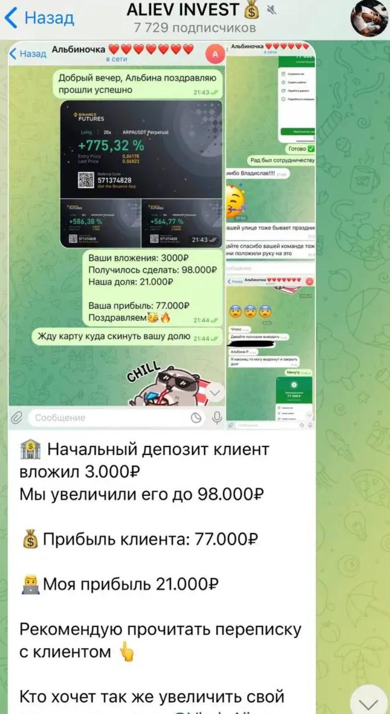 aliev invest посты