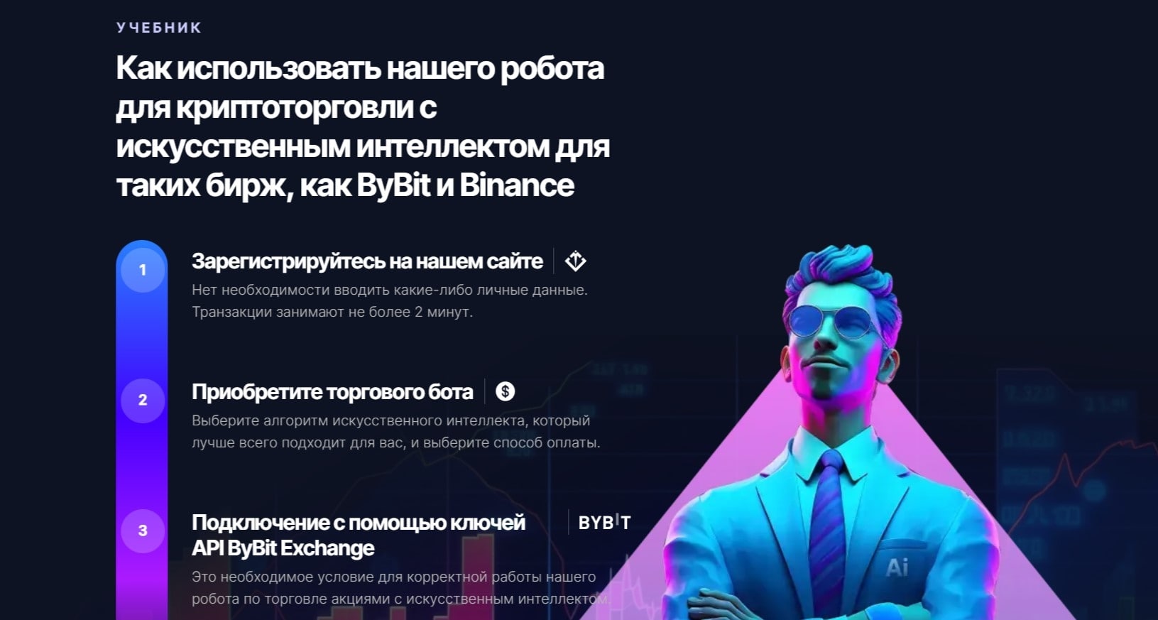 Tradecoinai шаги