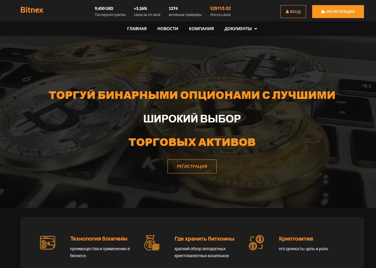 Bitnex24 сайт