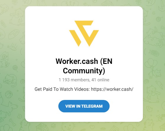 worker cash телеграм