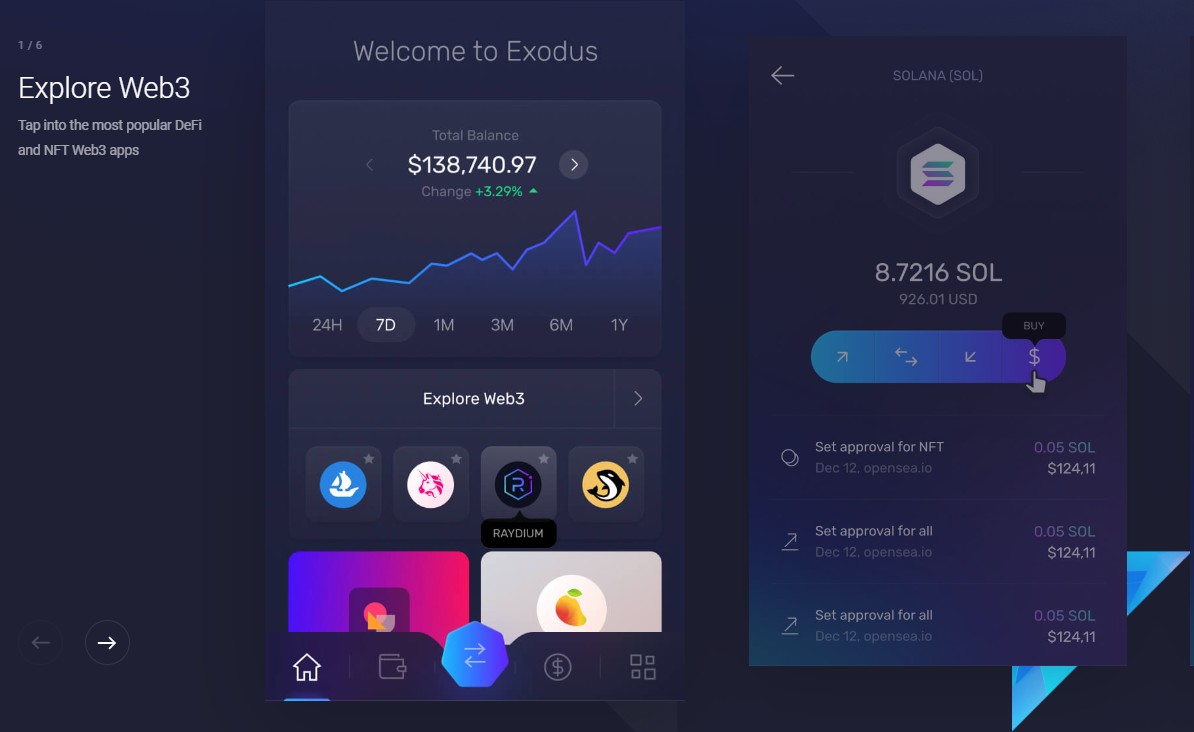 exodus wallet обзор