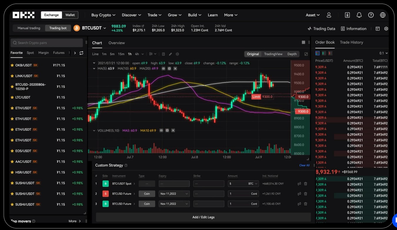 биржа криптовалют okx