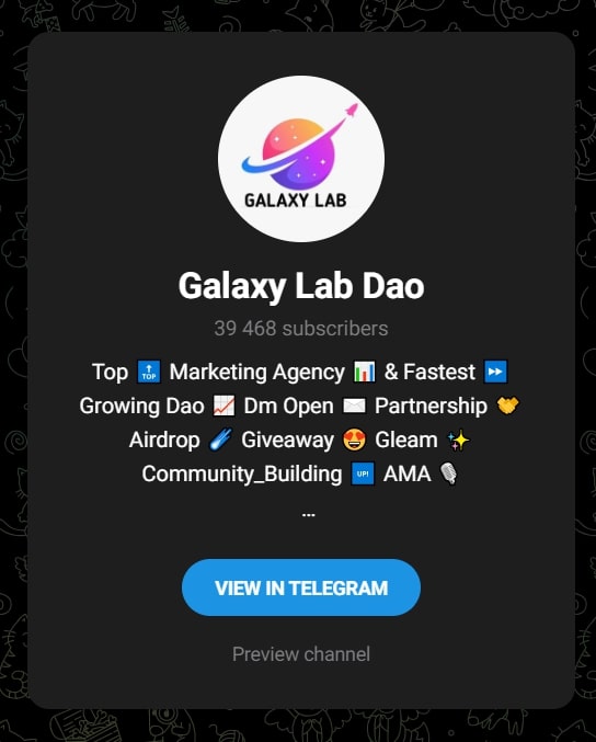 Lab Dao телеграмм