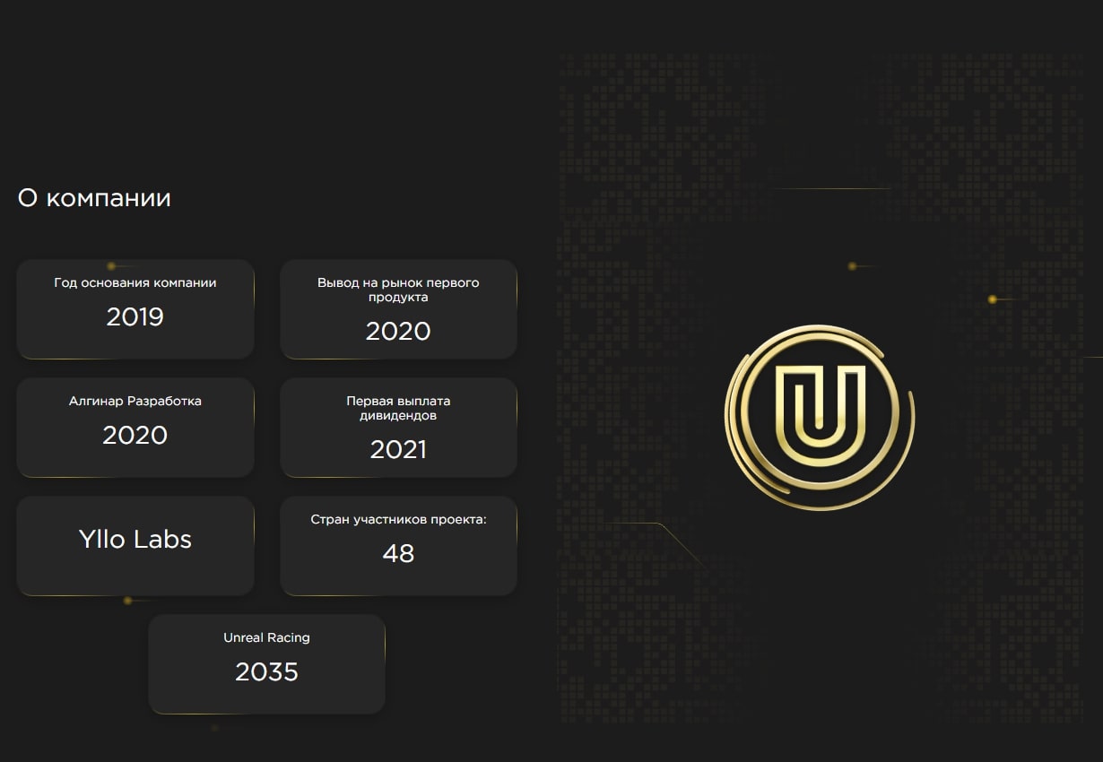 Компания UFG информация