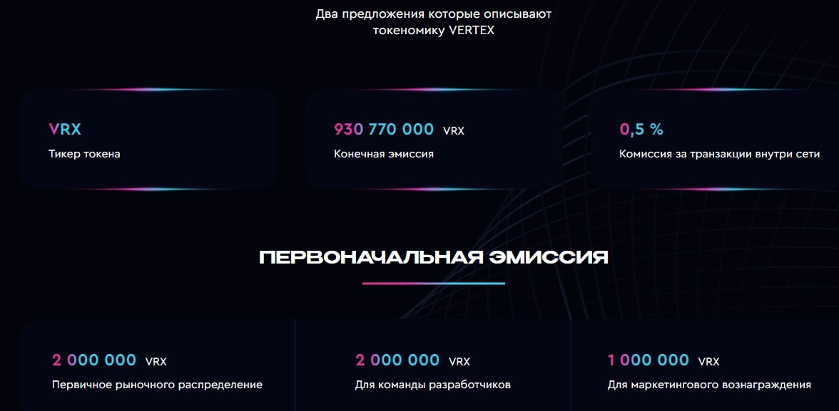 Vertex сайт