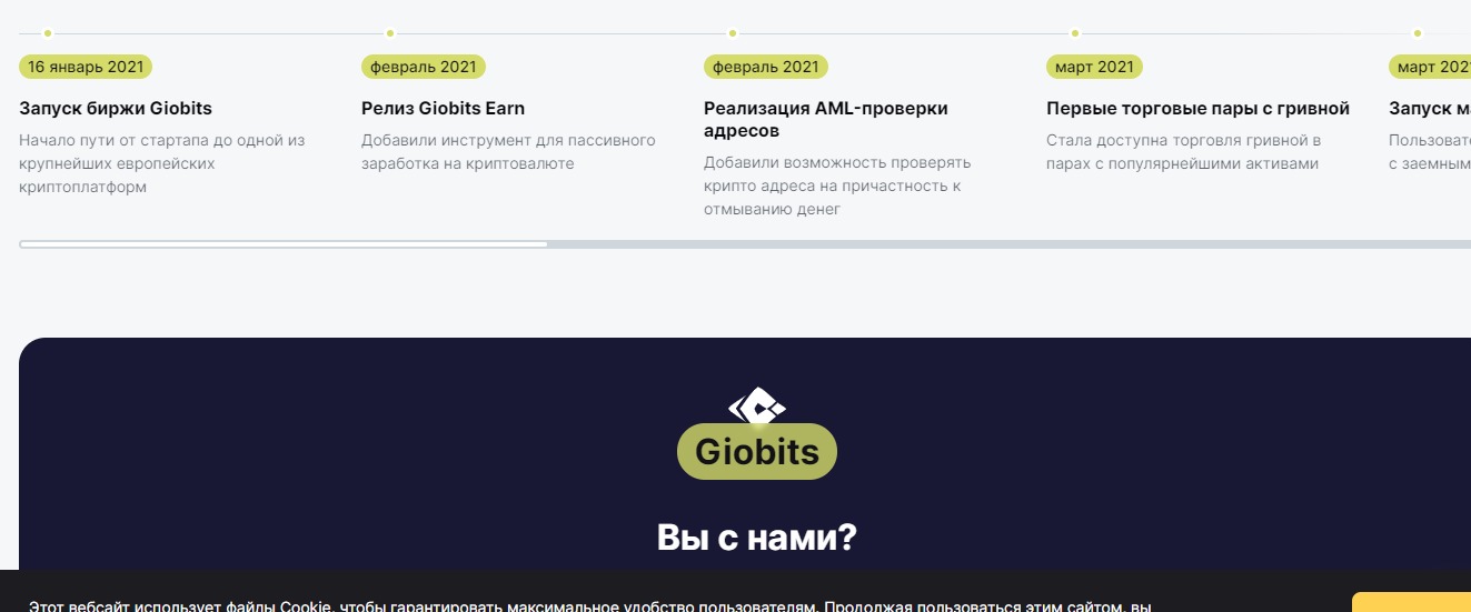 Платформа Giobits