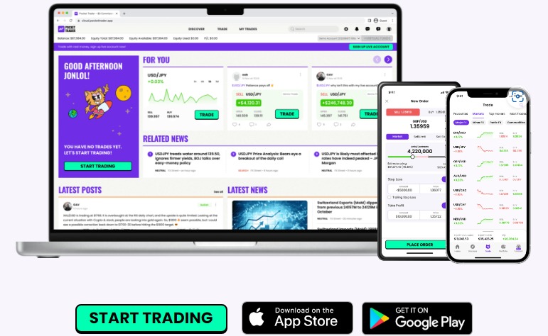 Приложение проекта Pocket Trader