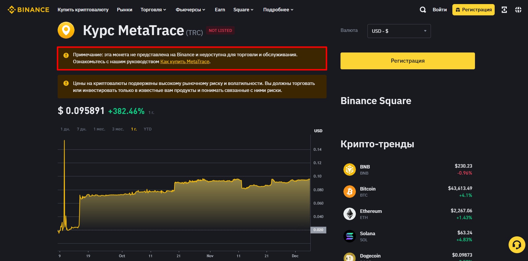 Metatrace - курс