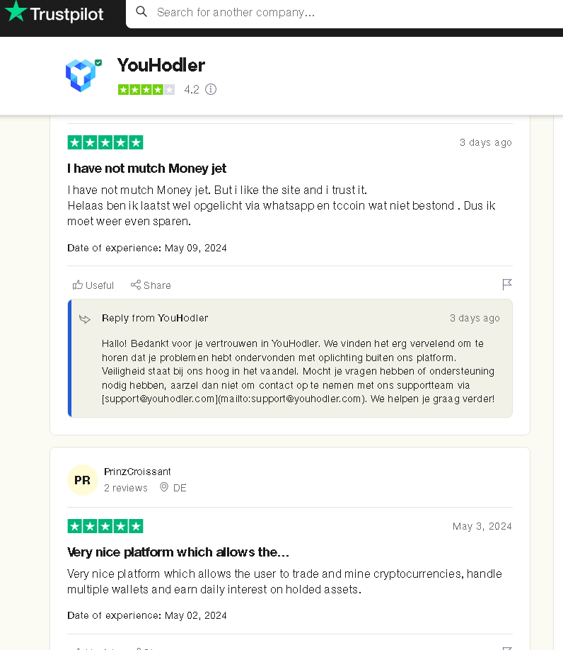 youhodler отзывы