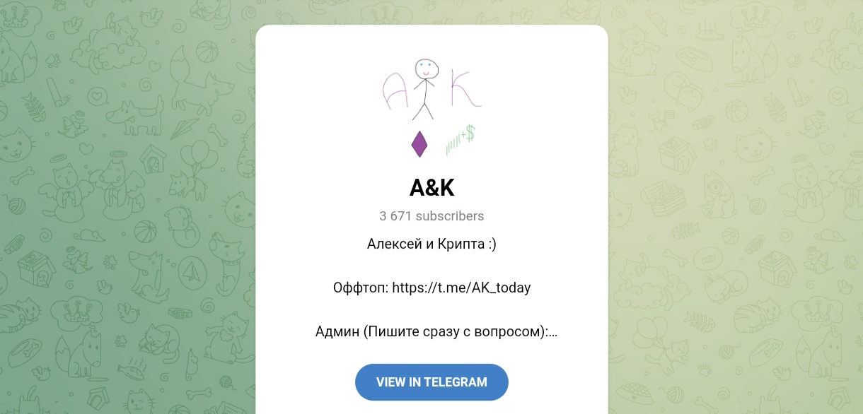 a k telegram